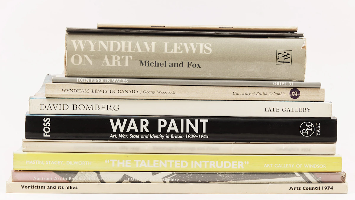 Books and Reference, A Selection of Thirteen British Art and Artist Reference Books, 13 books
