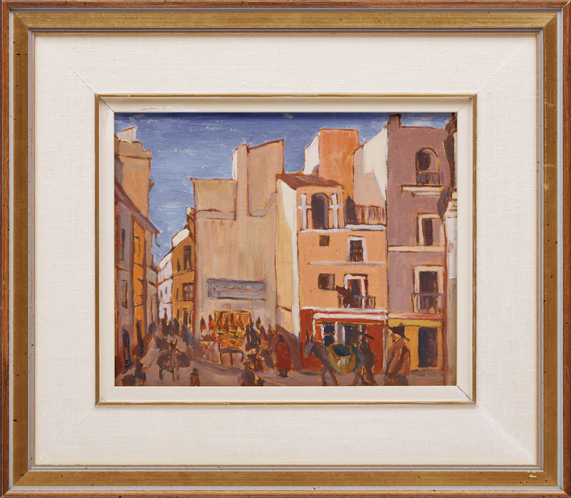 Frederick Grant Banting, Spanish Village, oil on board - view 2