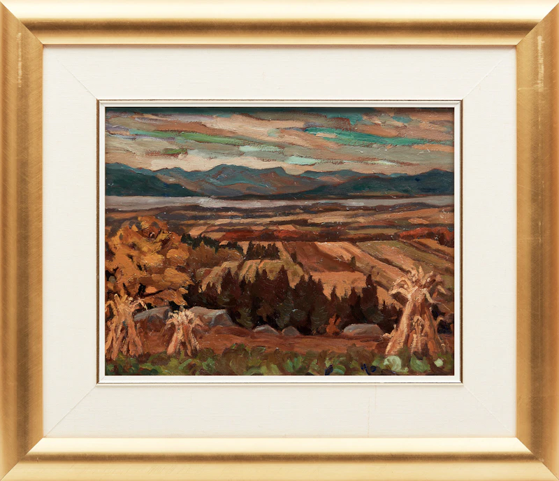 Frederick Grant Banting, Baie St. Paul, 1935, oil on board - view 2