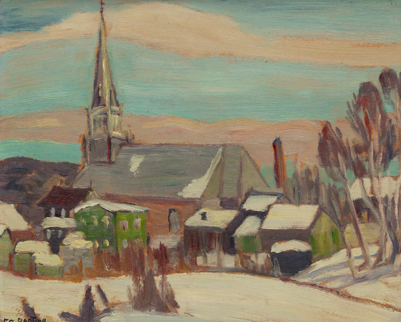 A French Canadian Village, 1939 by Frederick Grant Banting