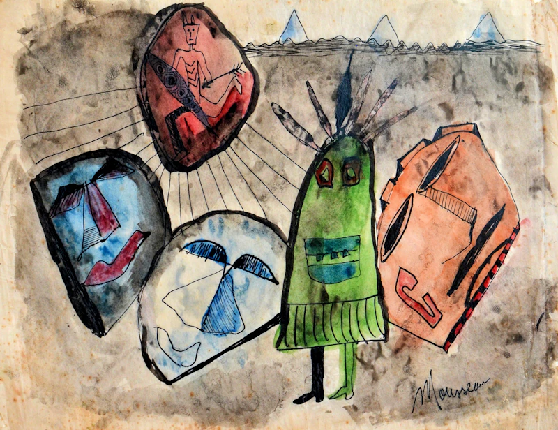 Sans titre by Jean-Paul Mousseau