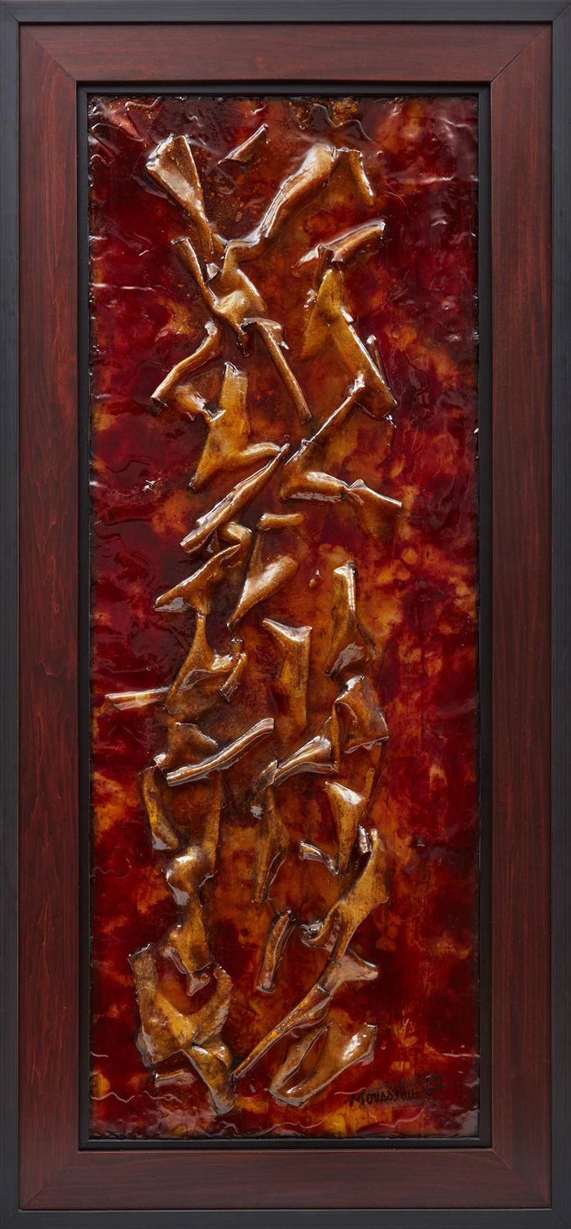 Jean-Paul Mousseau, Panneau, fibreglass and coloured polyester resin lightbox, 1962 - view 3