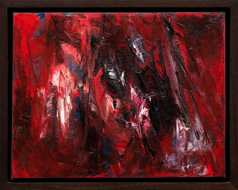 Robert Blair, Sans titre, oil on canvas, 1951 - view 2