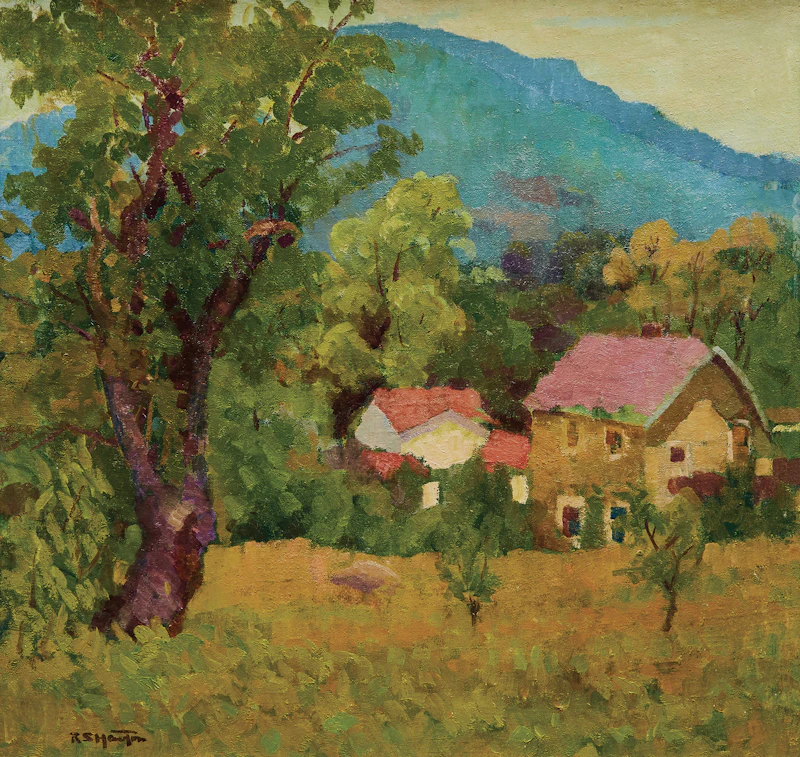 Summer Landscape by Randolph Stanley Hewton