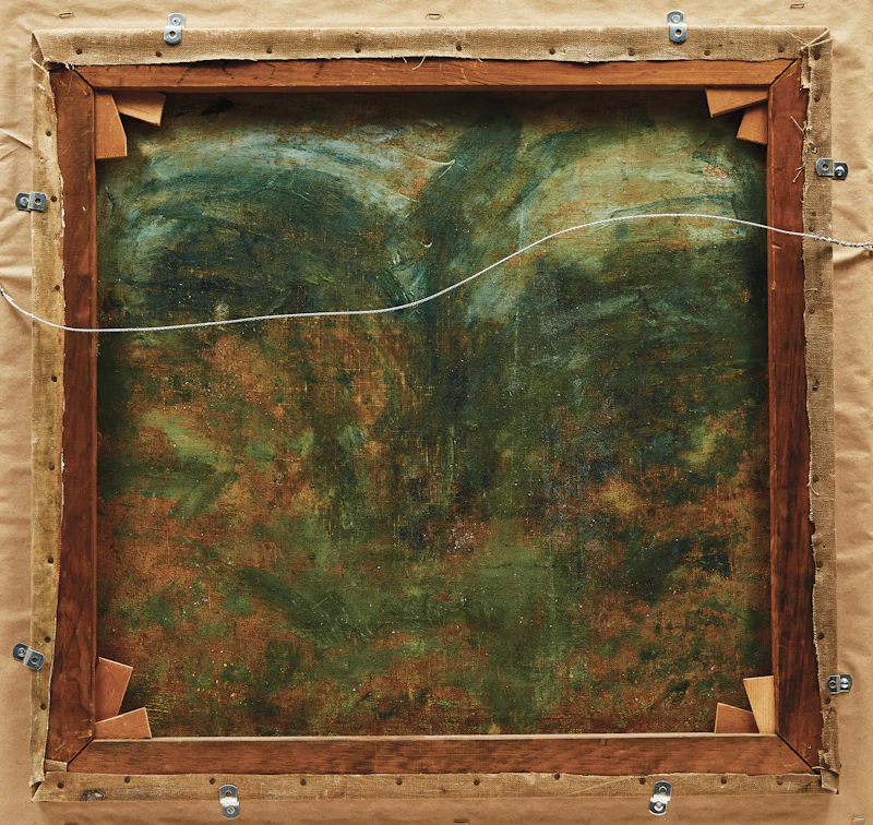 Randolph Stanley Hewton, Summer Landscape, double-sided oil on canvas - view 3