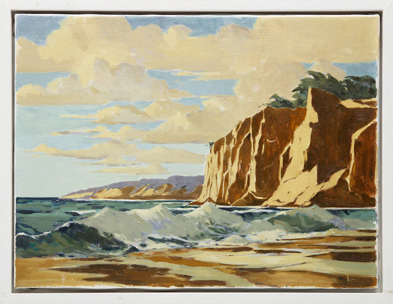 Arto Yuzbasiyan, Scarborough Bluffs, oil on canvas, 1978 - view 2