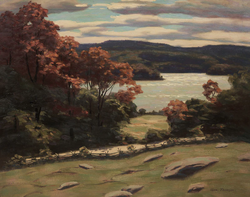 George Thomson, The Road to Limberlost, oil on canvas
