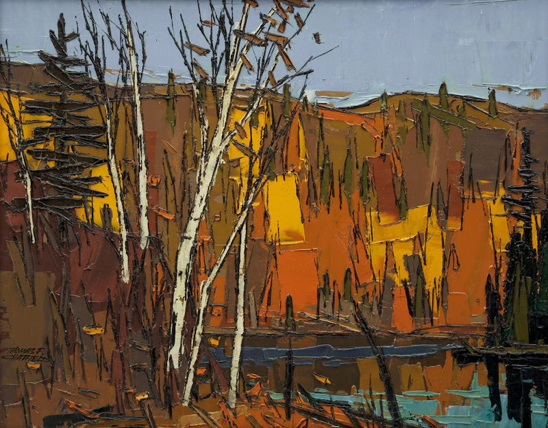 Fall Birch by Thomas Frederick Haig Chatfield