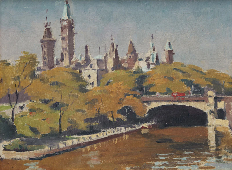 The House of Commons, Ottawa (Royal Presentation Picture) by Robert Wakeham Pilot