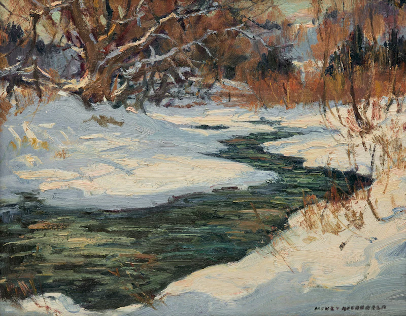Early Winter on the Upper Don by Manly Edward MacDonald