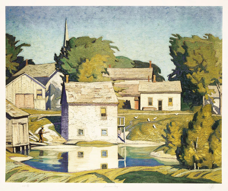 Alfred Joseph Casson, Ontario: A Complete Set of 30 Limited Edition Colour Prints, 30 photolithographic reproductions - view 16