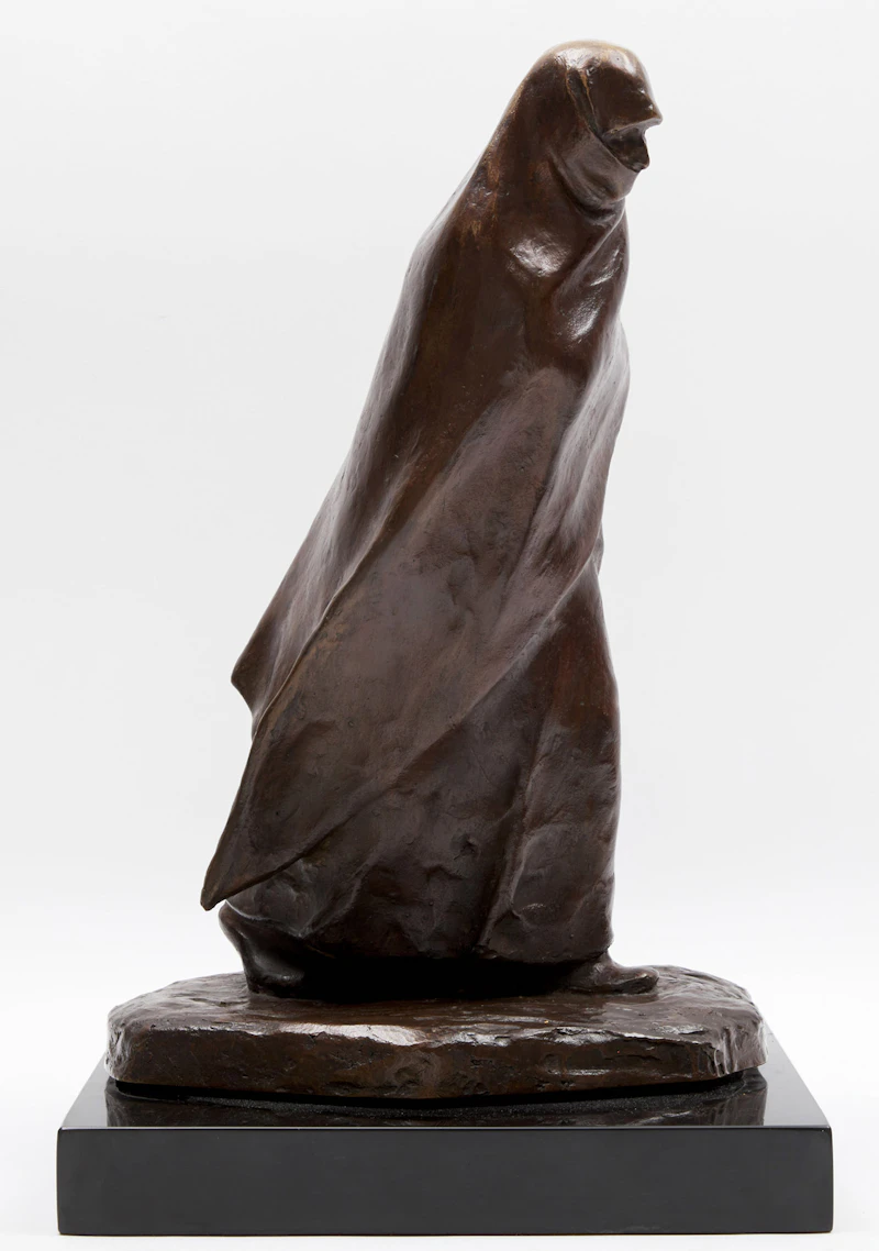 Marc-Aurèle de Foy Suzor-Coté, L'Indienne de Kahnawake, bronze - view 3