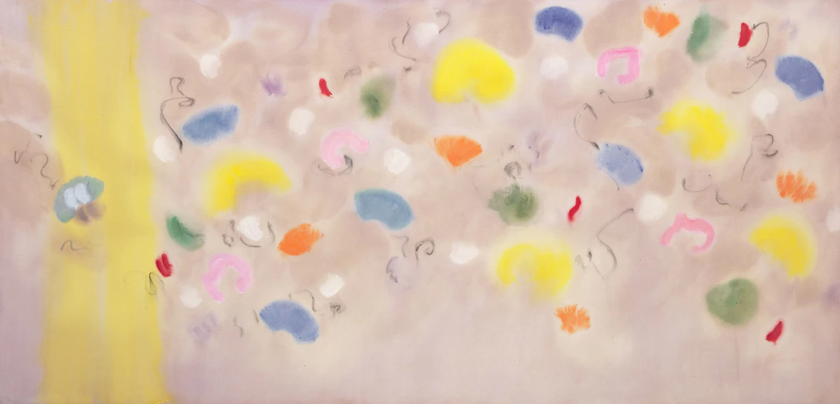 Kathleen Margaret Graham, Ground Frost, acrylic on canvas, 1982