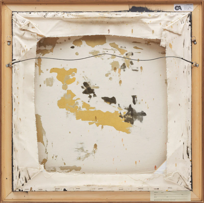 Tony Scherman, Robspierre's Dog, oil and encaustic on canvas, 1996 - view 3