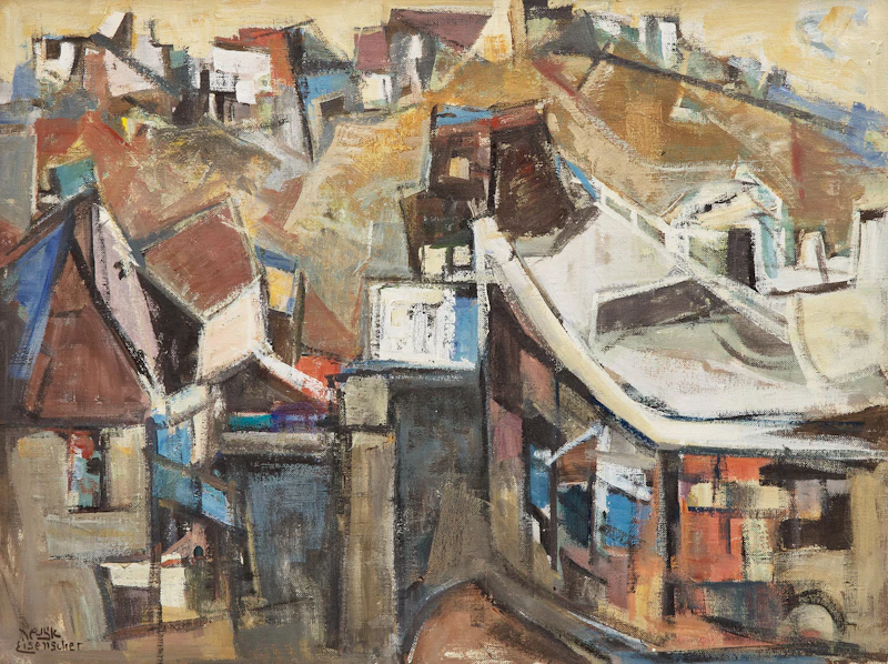 Hill Town by Jakob Eisenscher