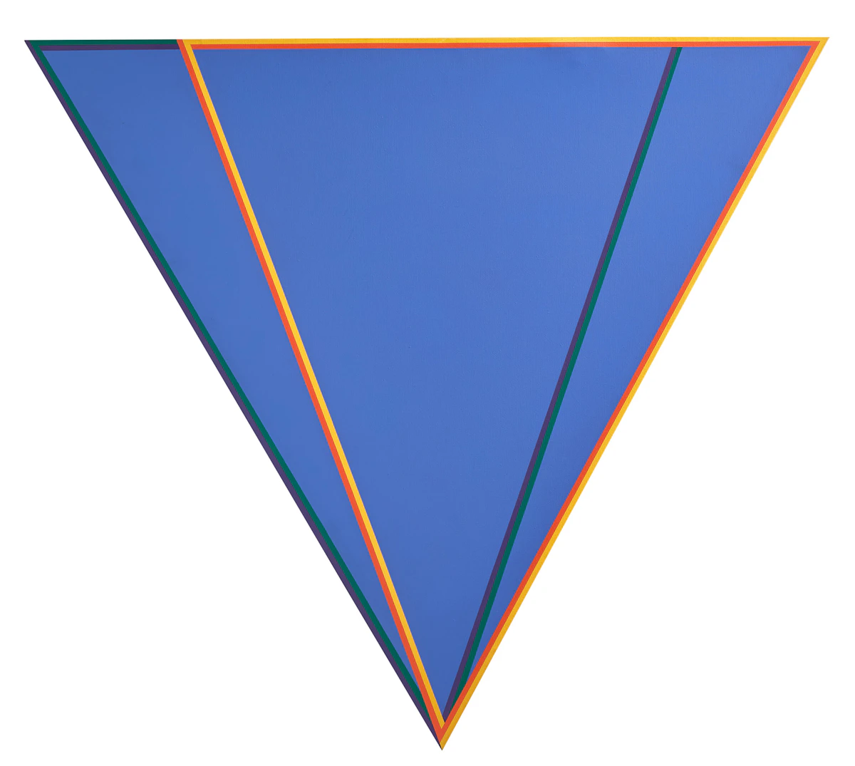 Reuven Berman, Frames and Shadows No. 70, acrylic on canvas, 1977