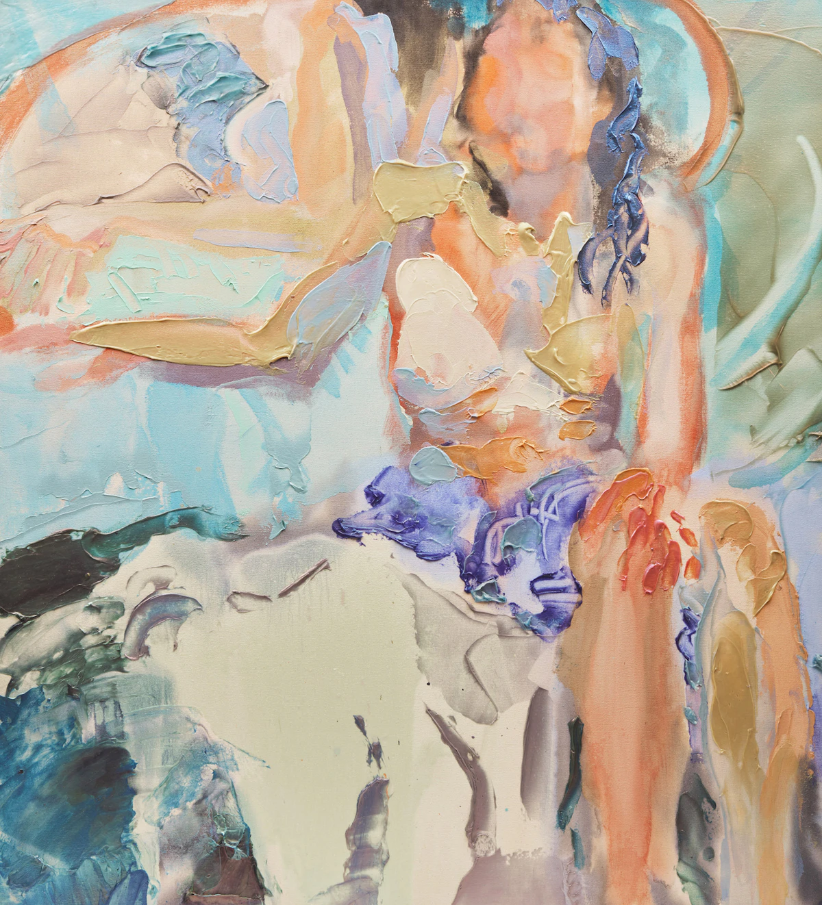 Darryl Hughto, Rachel, acrylic on canvas, 1988