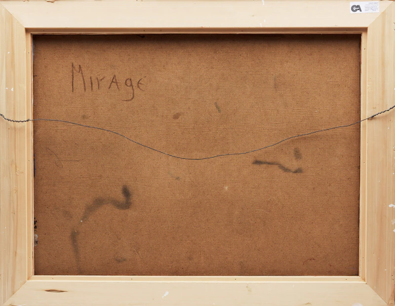 Leonardo Nierman Mendelejis, Mirage, oil on board - view 3