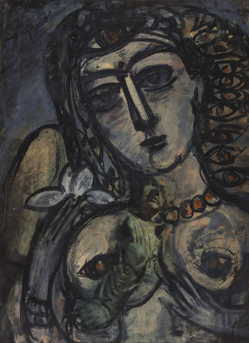 Portrait of a Nude by Francis Newton Souza