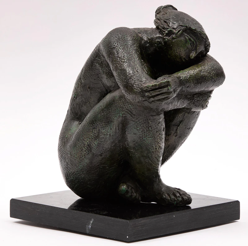 Antoniucci Volti, Seated Woman, bronze, circa 1979 - view 3