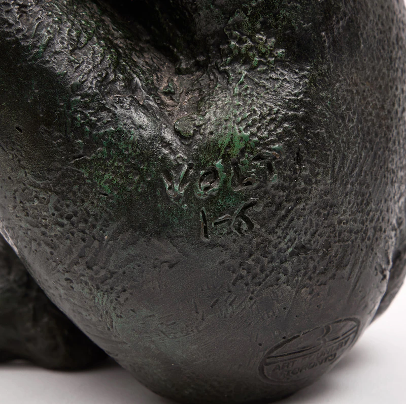 Antoniucci Volti, Seated Woman, bronze, circa 1979 - view 6