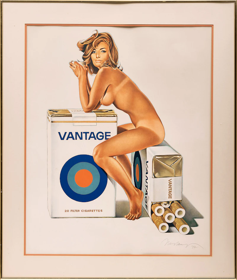 Mel Ramos, Vantage, colour lithograph, 1972 - view 2