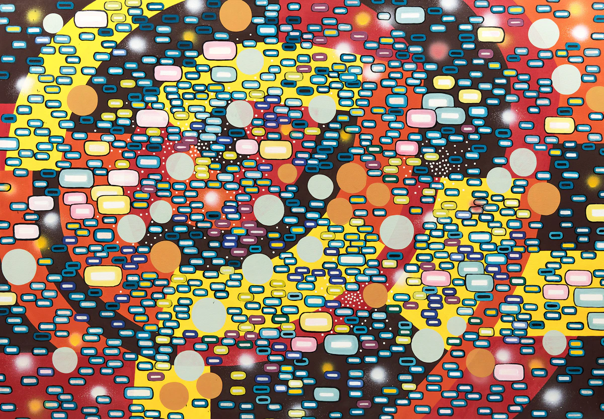 Elizabeth McIntosh, Untitled Abstraction, oil on canvas, 2003