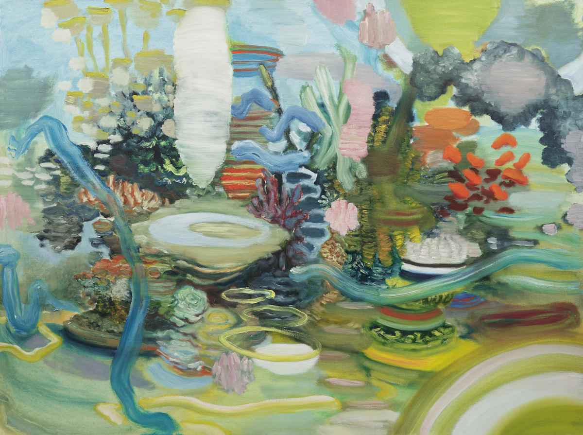 Gary Evans, Soft Mantle, 2005, oil on canvas