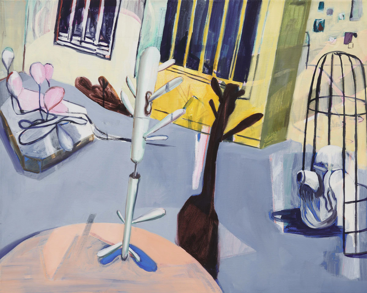 Medrie MacPhee, Museum, oil on canvas, 2006