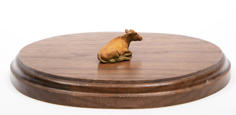 Joe Fafard, Three Cows, three bronze sculptures - view 12
