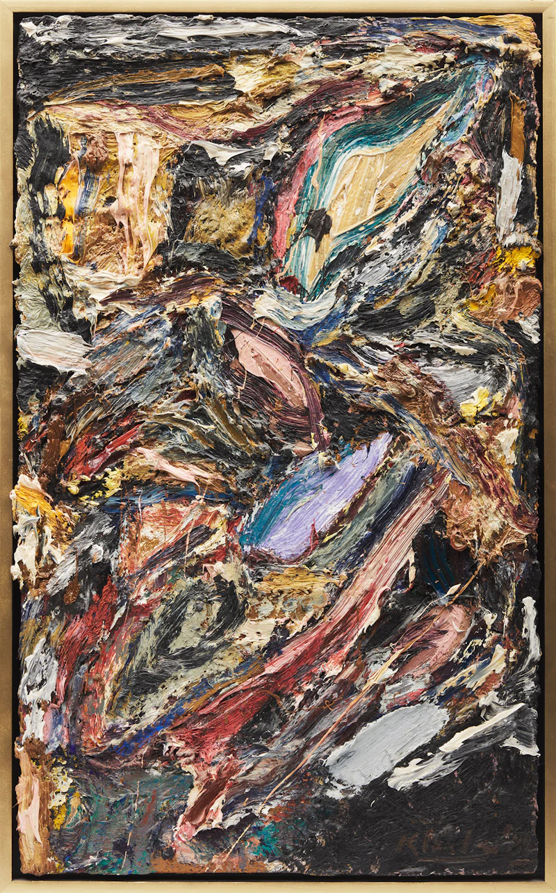 Harold Klunder, Eagle's Eye #II, oil on canvas, 1980 - view 2