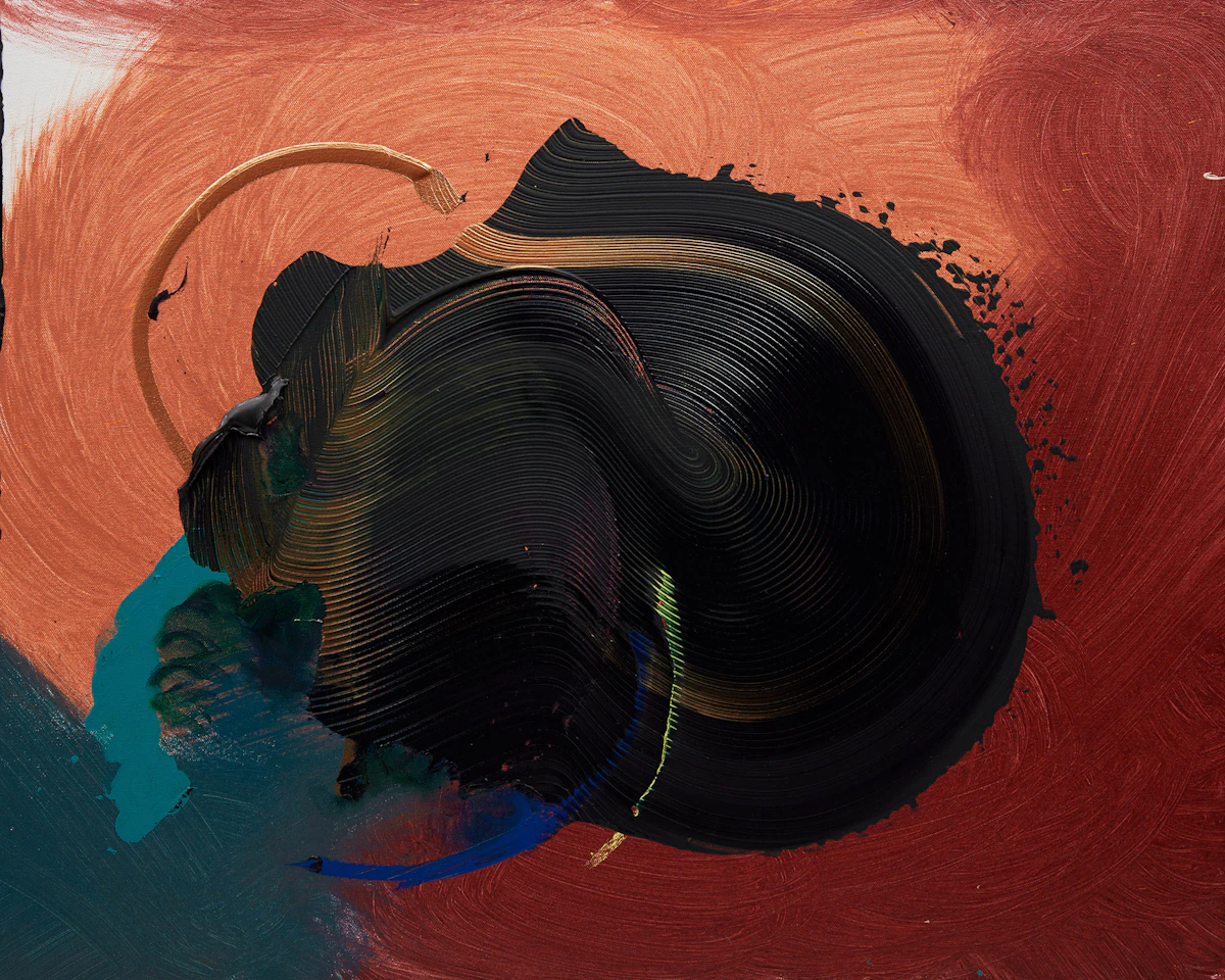 Joseph Drapell, Joyce & Paul, acrylic on canvas, 2003