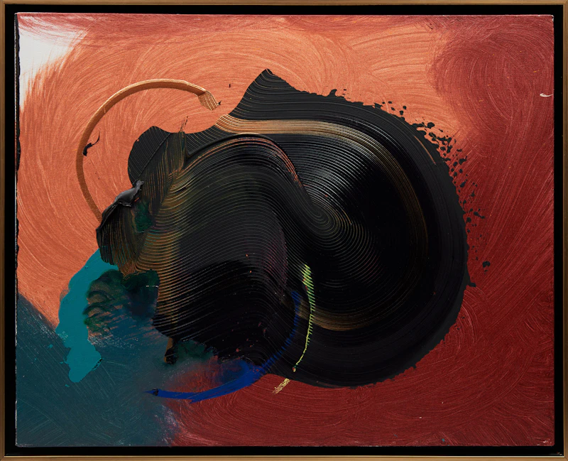 Joseph Drapell, Joyce & Paul, acrylic on canvas, 2003 - view 2