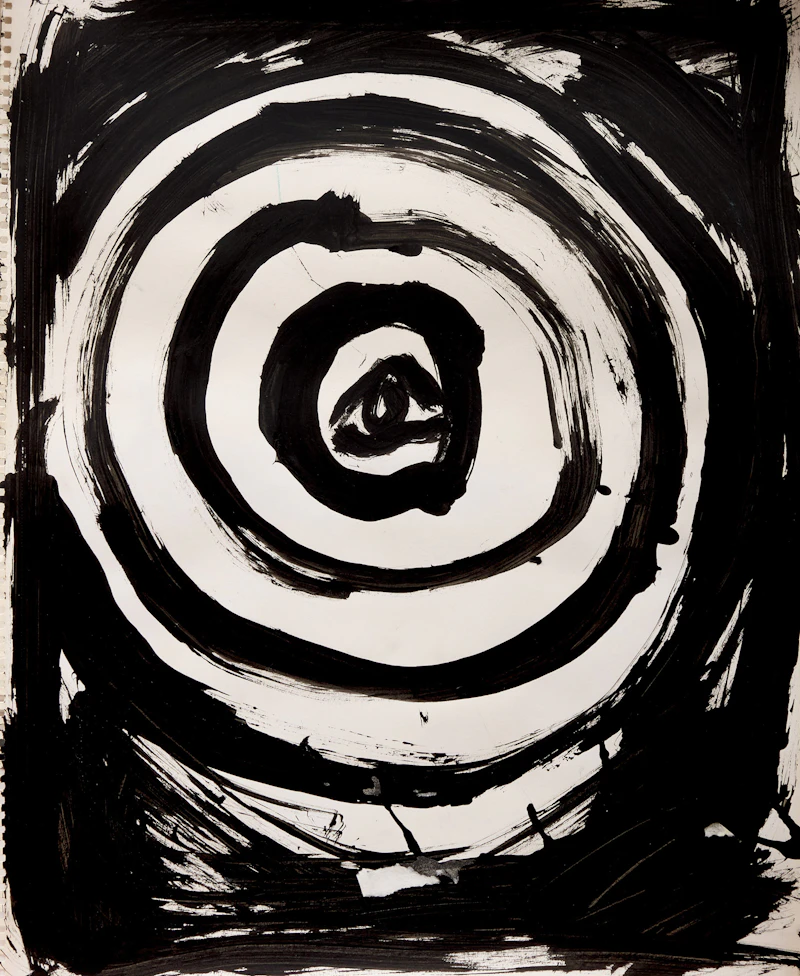John Scott, Floating Bunny; Louise; Untitled (Bunny); Spiral Eye; Untitled (Face with Bunny Ears), five mixed media works - view 7