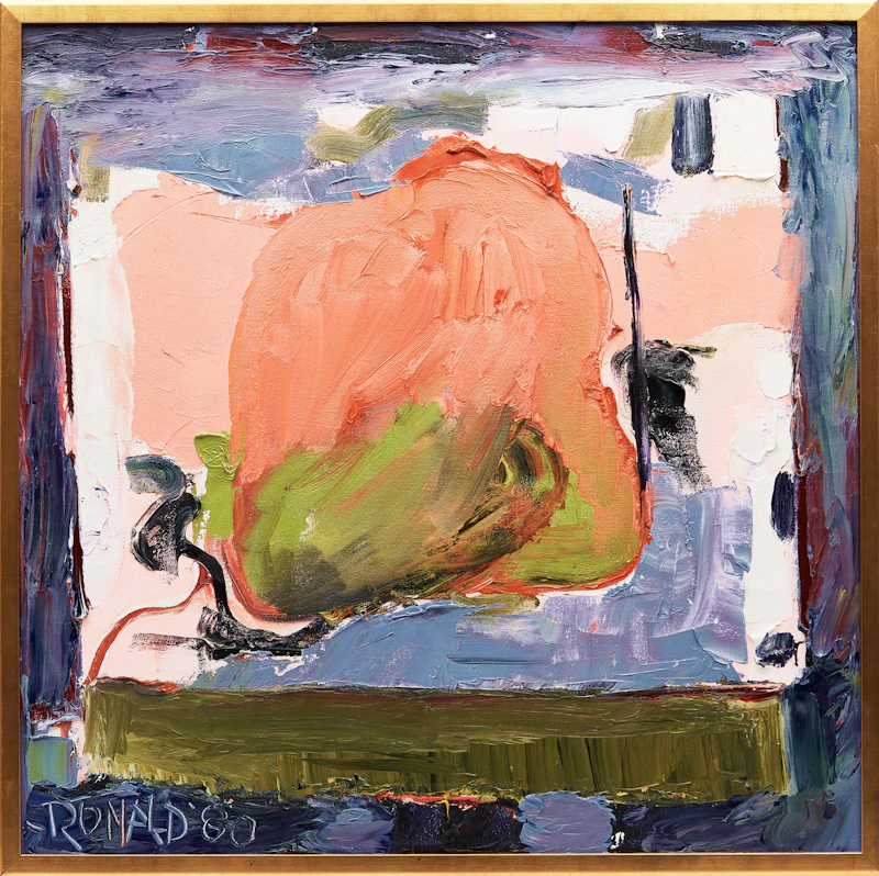 William Ronald, Kitty Hawk, oil on canvas, 1980 - view 2