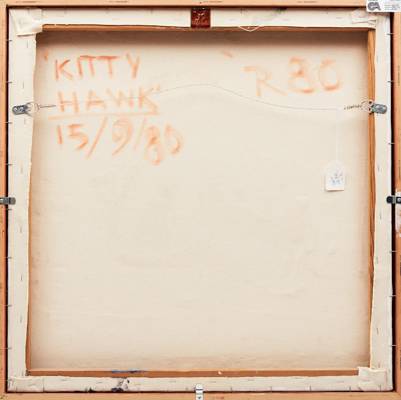 William Ronald, Kitty Hawk, oil on canvas, 1980 - view 3