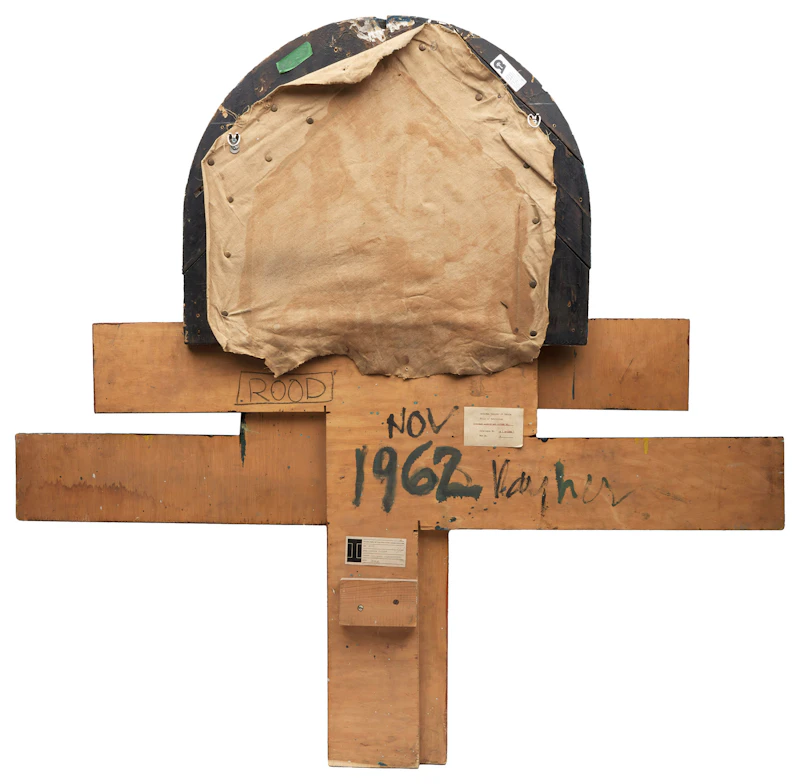 Gordon Rayner, ROOD, 1962, oil on wood - view 2