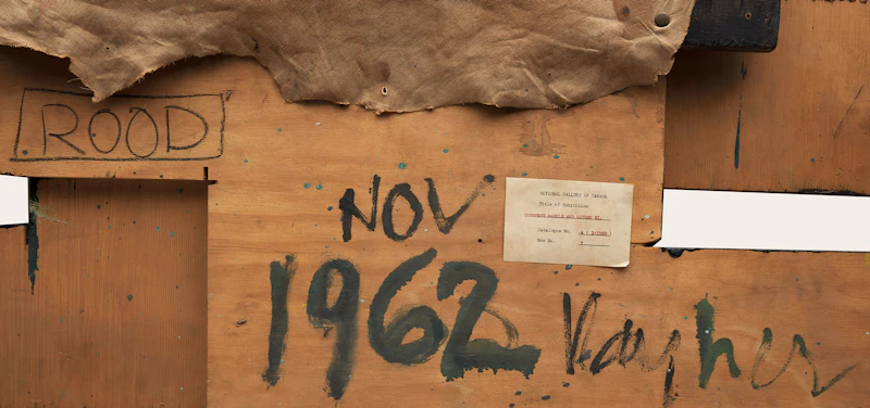 Gordon Rayner, ROOD, 1962, oil on wood - view 3