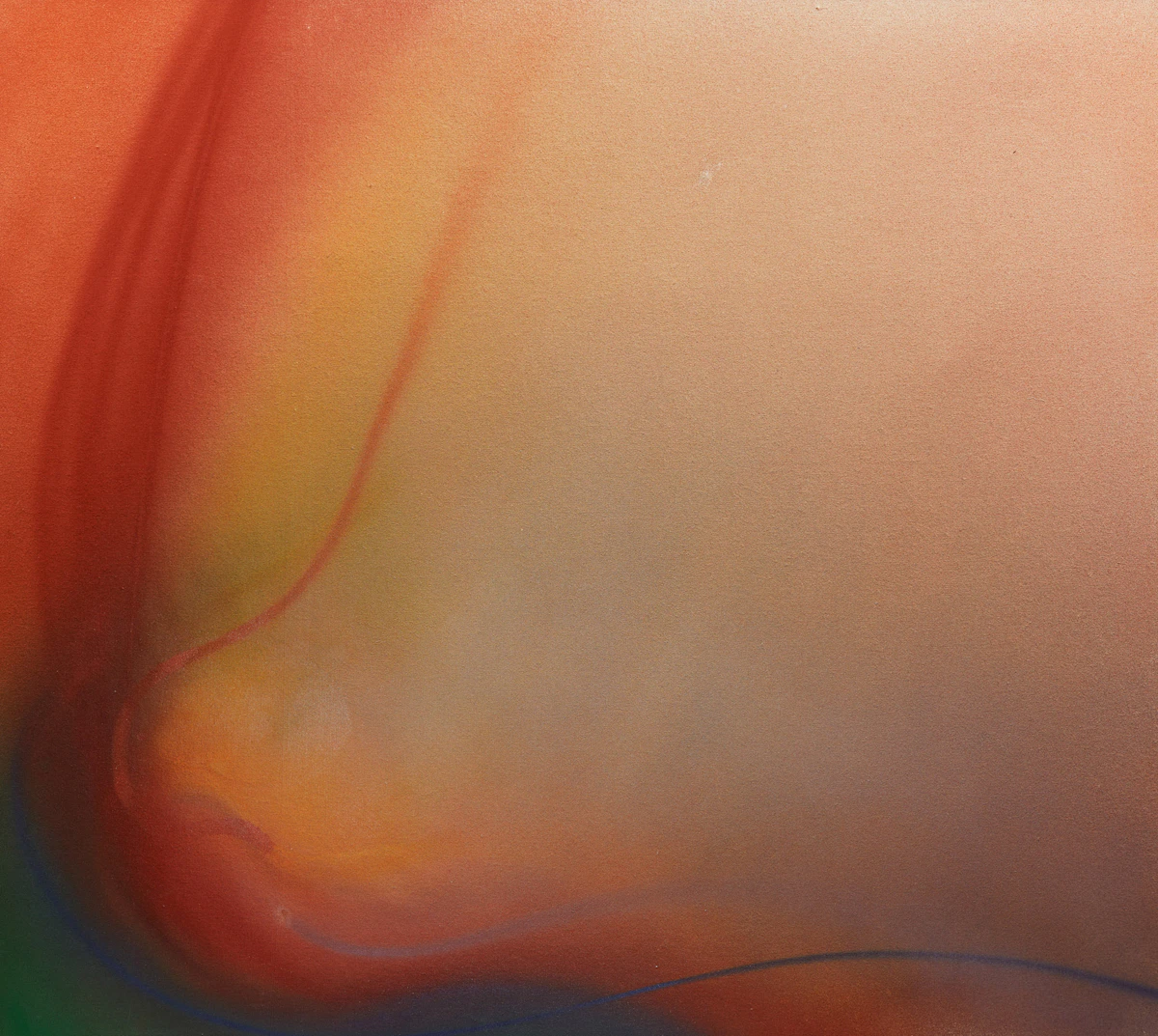 Kenneth Campbell Lochhead, Corolla Corner, acrylic on canvas, 1972