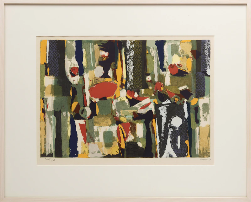 William Paterson Ewen, Blast, colour serigraph - view 2