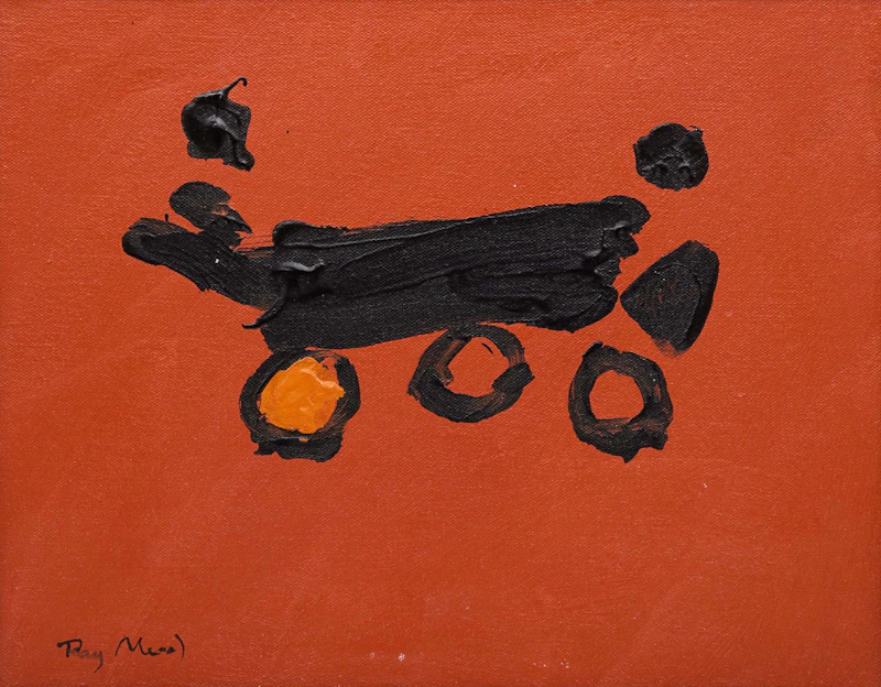 Raymond John Mead, Wind Twist, acrylic on canvas, 1991 - view 1