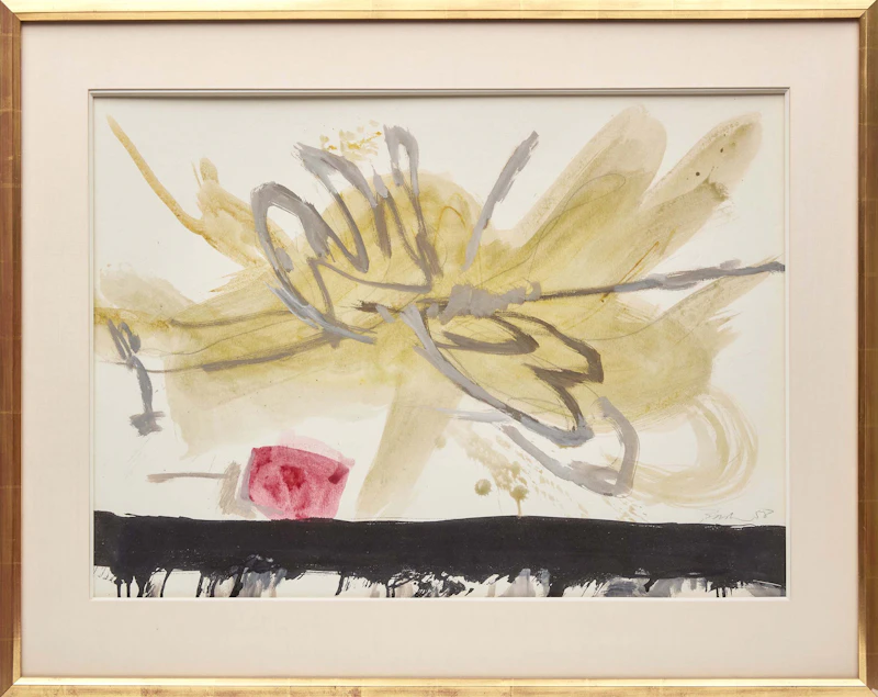 Jack Hamilton Bush, Black Bottom, 1958, watercolour - view 2