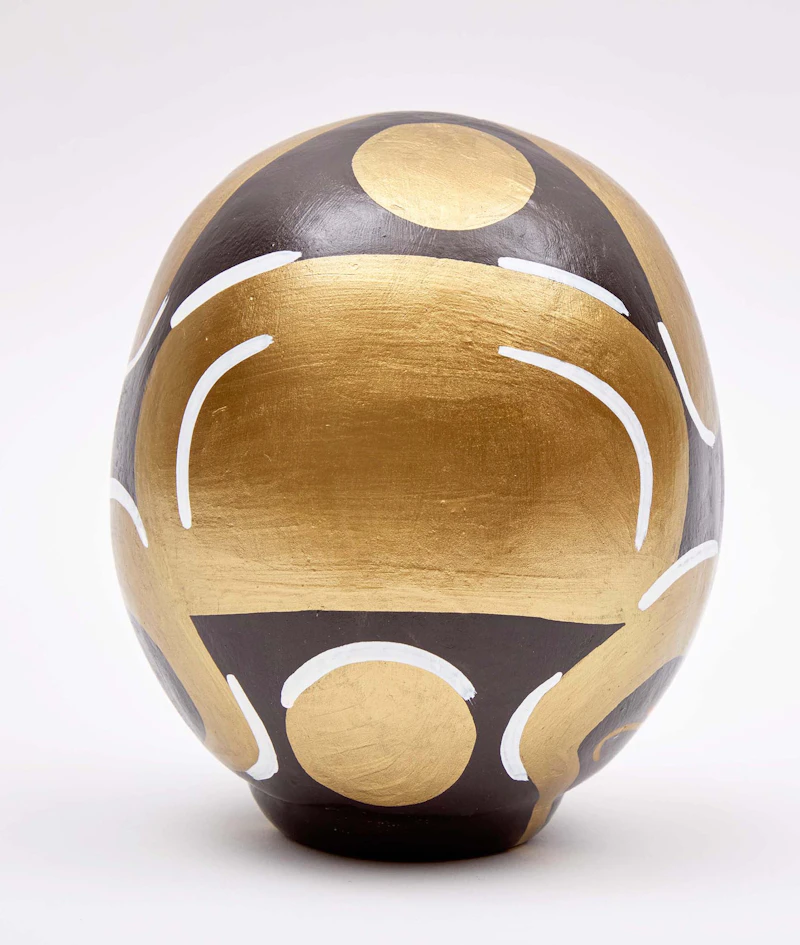 Sonny Assu, Daruma, acrylic and papier mache - view 4