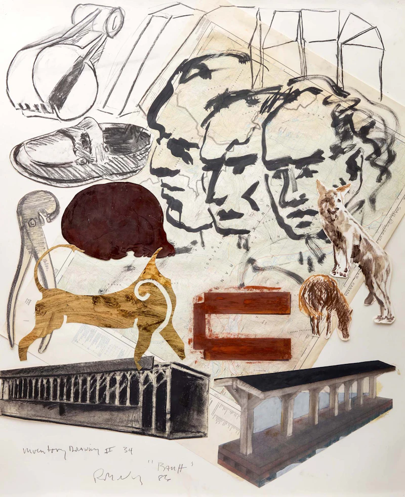 Robert McNealy, Inventory Drawing #34, 1986, mixed media - view 1
