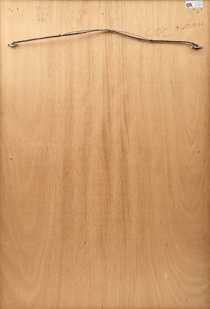Gerard Drouillet, EYG, 1984, tempera on paper - view 3