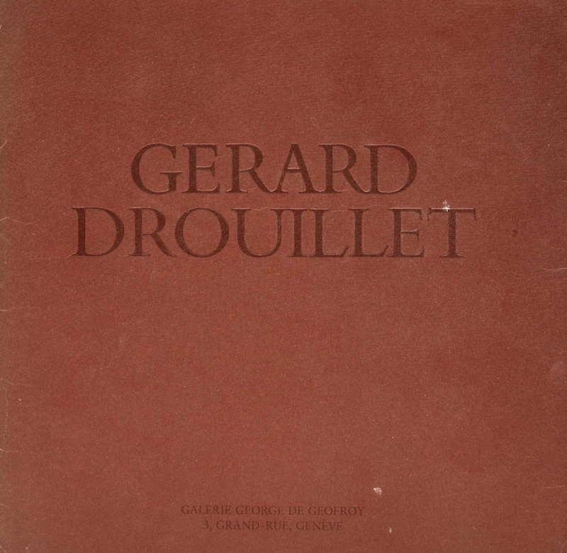 Gerard Drouillet, EYG, 1984, tempera on paper - view 4