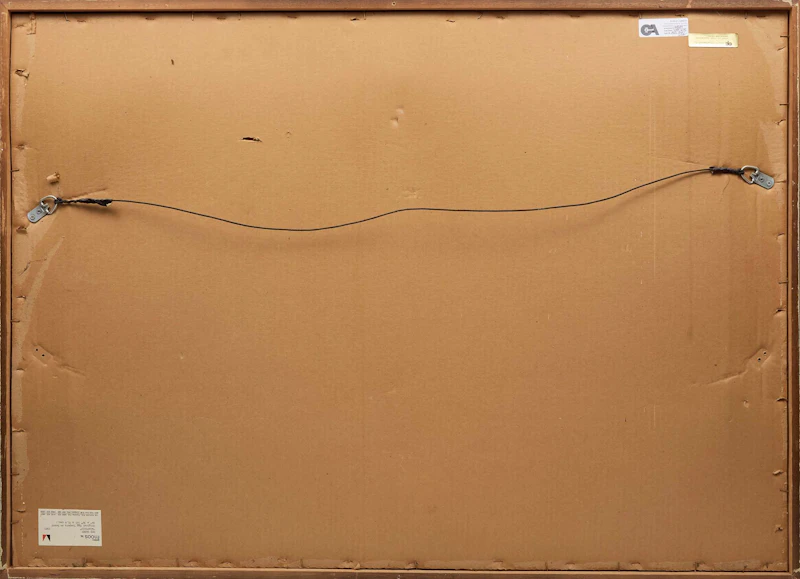 Kenneth Danby, Acapulco, egg tempera on board, 1985 - view 3