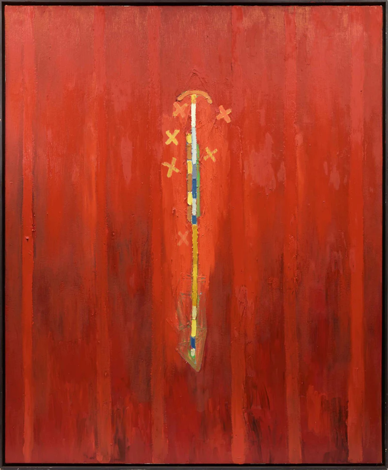 David Bolduc, The Point, 2004, acrylic on canvas - view 2