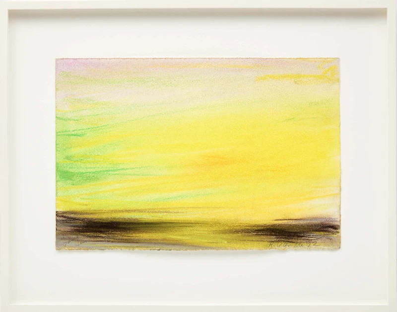 Rita Letendre, L’Orage après l’Orage, 1992, seven pastel and coloured pencil works on paper - view 5