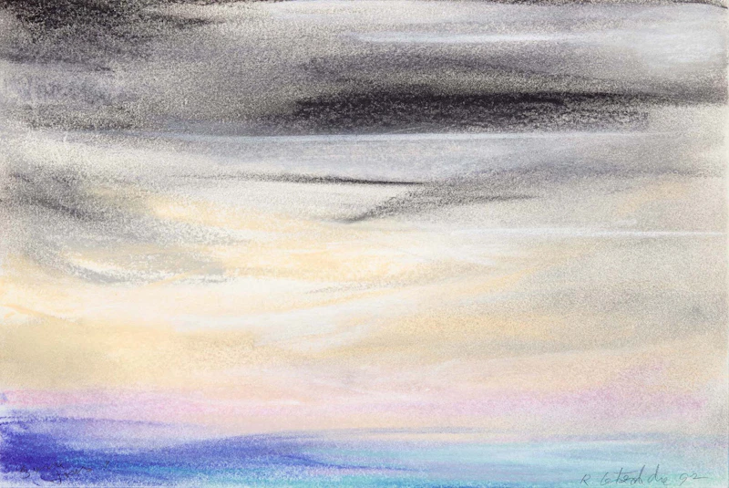 Rita Letendre, L’Orage après l’Orage, 1992, seven pastel and coloured pencil works on paper - view 7